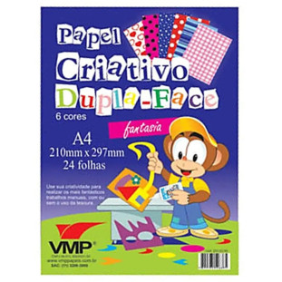 Papel-Criativo-Dupla-Face-Fantasia-Color-SET-6-Cores-A4-210mmx267mm-C/34Fls