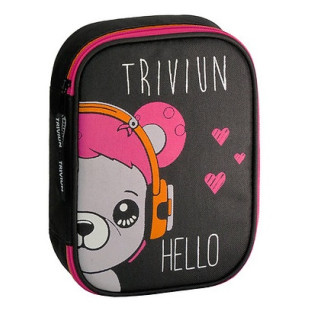 Estojo-Triviun-Preto/Urso-100-Pens-11197
