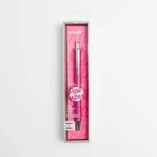 Caneta-Pink-Vibes-Glitter-Azul-Profissional---Leoarte