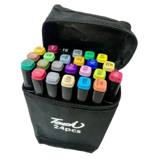 Marcador-Artistico-Touch-Sweet-C/24-Cores