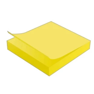 Bloco-Adesivo-Amarelo-Neon-Jocar-76mmx76mm-C/100-Fls