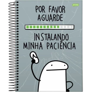 Caderno-Universitario-15-Materias-240-folhas-Flork