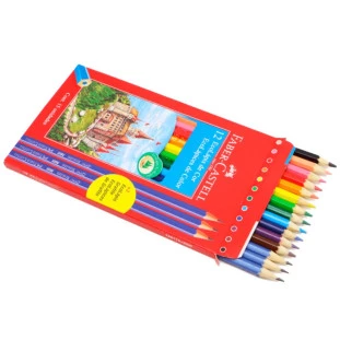 Lapis-de-Cor-Faber-Castell-12-Cores-com-3-Lapis-Preto-
