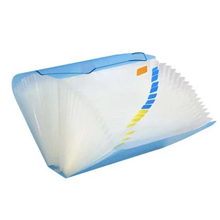 Pasta-Sanfonada-Plastica-A4-C/31-Divisorias-Azul