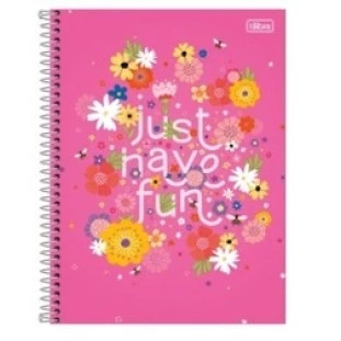 Caderno-Universitario-10-Materias-Charme-160-Fls