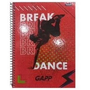 Caderno-Universitario-10-Materias-Gapp-160-Fls