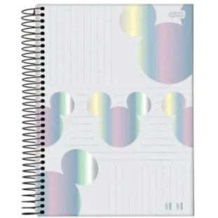 Caderno-Universitario-10-Materias-Mickey-Arts-160-Fls