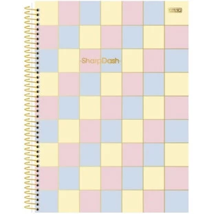 Caderno-Universitario-10-Materias-Sharp-Dash-160-Fls