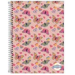 Caderno-Universitario-1-Materia-Pepper-80-Fls-