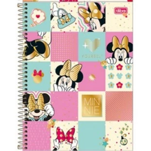caderno-universitario-12-materias-192-folhas-Minnie