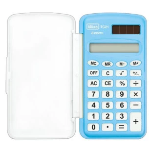 Calculadora-bolso-tilibra-TC21-azul