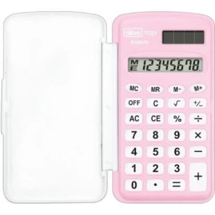 Calculadora-bolso-tilibra-TC21-rosa
