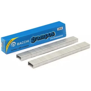 Grampo-26/6-Bacchi-C/1000-Unidades-Galvanizado