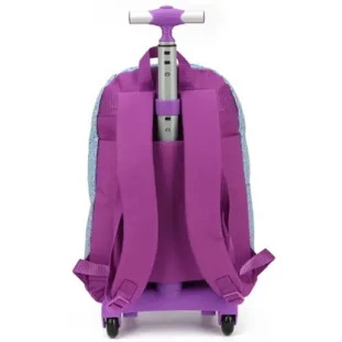 Mochila-Com-Carrinho-Verde/Roxa-Up4you
