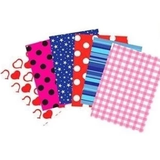 Papel-Criativo-Dupla-Face-Fantasia-Color-SET-6-Cores-A4-210mmx267mm-C/34Fls