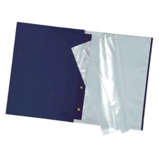 Pasta-Catalogo-C/50-Envelopes-Fino-Azul