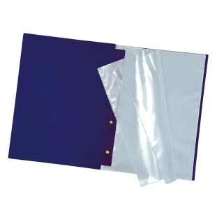 Pasta-Catalogo-Dac-Oficio-C/Visor-10-Envelopes-Azul
