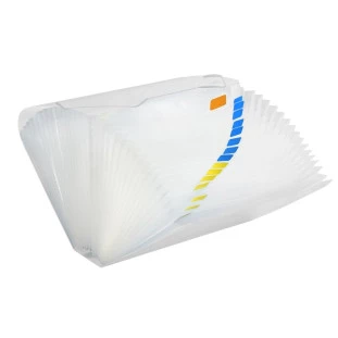Pasta-Sanfonada-Plastica-A4-C/12-Divisorias-Transparente