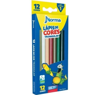 Lapis-De-Cor-Norma-12-Cores-Triangular