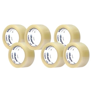 Fita-Adesiva-Alltape-Transparente-Larga-Para-Empacotamento-45x40m-Quantidade:6-Unidades