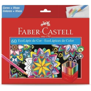 Lapis-de-Cor-Sextavado-EcoLapis-60-Cores---Faber-Castell