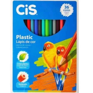 Lapis-de-Cor-36-Cores-Plastic-Cis-Sextavado
