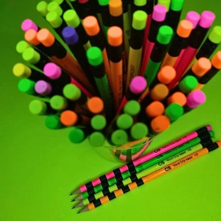 Lapis-de-Escrever-Cis-Wave-Grip-Neon-Sortido