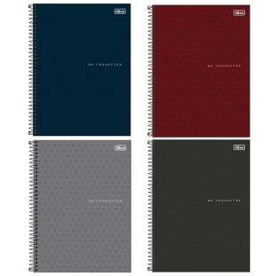 Caderno-Universitario-Connected-Neon-10M-160Fls