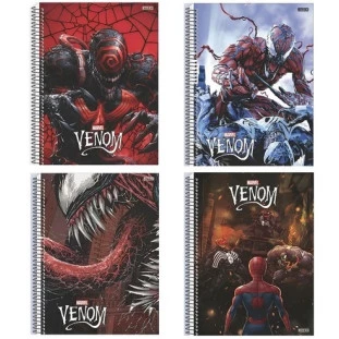 Caderno-Universitario-10-Materias-Venom