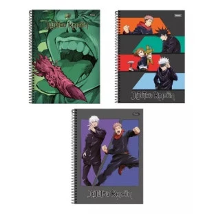 Caderno-Univ-CD-160FL-10X1-Jujutsu-Kaisen