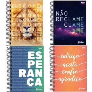 Caderno-Universitario-12-Materias-192-Folhas-Believe