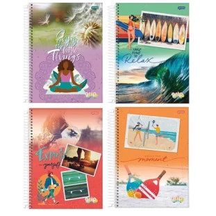 Caderno-Universitario-12-Materias-192-Folhas-Grip