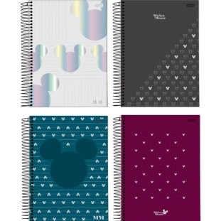 Caderno-Universitario-1-Materia-Mickey-Arts-80fls