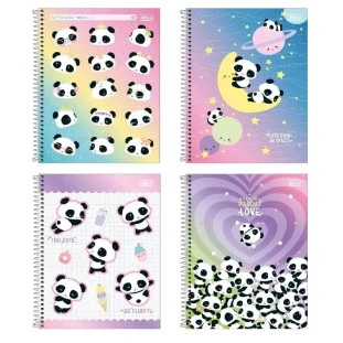 Caderno-Universitario-Lovely-Friend-16-Materias-256-Folhas