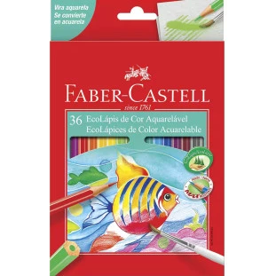 Lapis-de-Cor-Faber-Castell-36-Cores-Aquarelavel