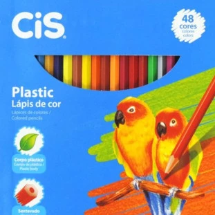 Lapis-de-Cor-Cis-Plastic-48-Unidades