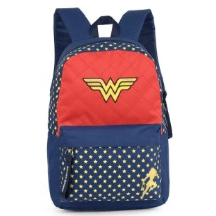 Mochila-Escolar-Azul-Wonder-Woman