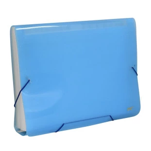 Pasta-Sanfonada-Plastica-A4-C/31-Divisorias-Azul