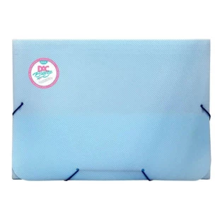 Pasta-Sanfonada-A4-Breeze-C/12-Divisorias-Azul