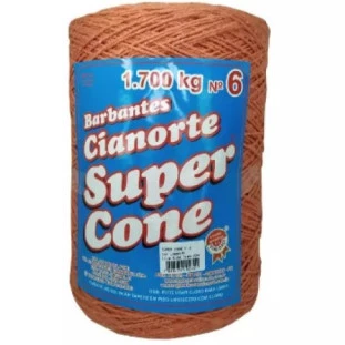 Barbante-Cianorte-Super-Cone-N.6-Laranja-