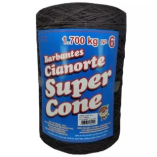 Barbante-Cianorte-Super-Cone-N.6-Marrom