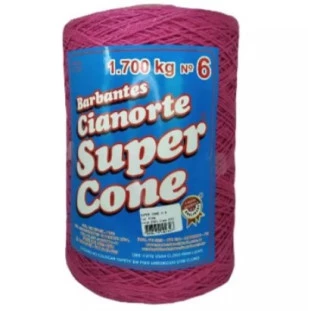 Barbante-Cianorte-Super-Cone-N.6-Pink-