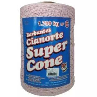 Barbante-Cianorte-Super-Cone-N.6-Rosa-BB