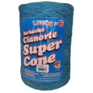 Barbante-Cianorte-Super-Cone-N.6-Turqueza