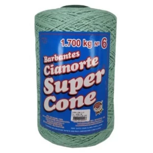 Barbante-Cianorte-Super-Cone-N.6-Verde-BB