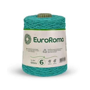 Euroroma-Barbante-4/6-610M-600G-Verde-Agua-Escuro-