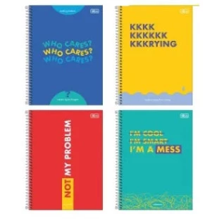 Caderno-Universitario-10-Materias-4Fun-160-Fls