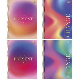 Caderno-Universitario-10-Materias-Great-160-Fls