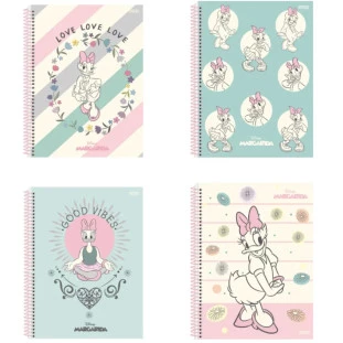 Caderno-Universitario-10-Materias-Margarida-160-Fls