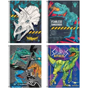 Caderno-Universitario-1-Materia-Raptor-80-Fls-